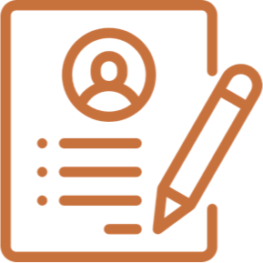 a file with a pencil on it